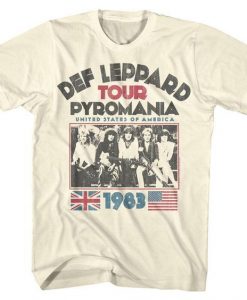 DEF Leppard Tshirt EL1N