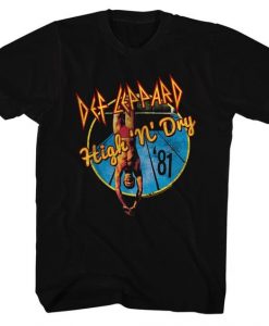 Def Leppard Band TShirt EL1N