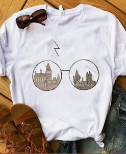 Eye Glasses Harry Potter T-shirt FD8N