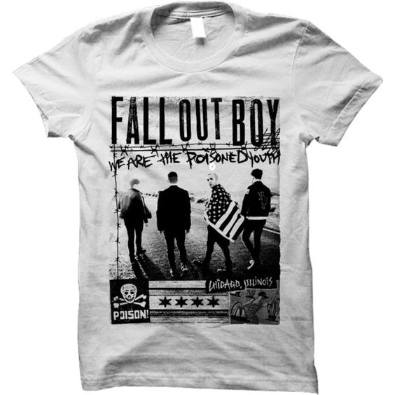 Fall Out Boy Band Tshirt EL1N