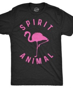 Flamingo Spirit Animal T-Shirt AZ4N