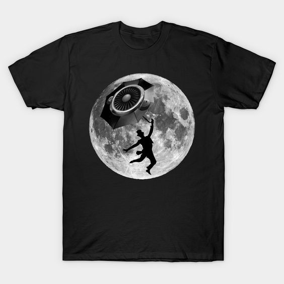 Flaying in Moon T-shirt FD8N