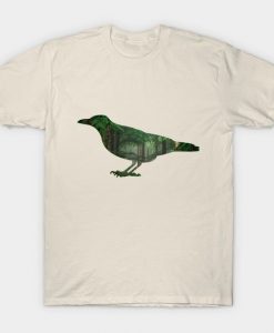 Forest Crow T Shirt SR6N