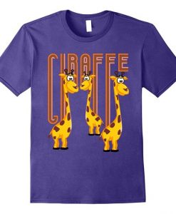 Giraffe animal T-Shirt AZ4N