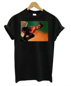 Halle Berry Black T shirt SR15N