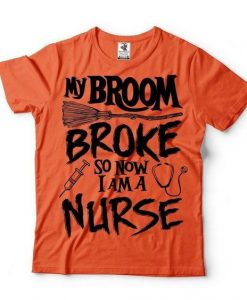 Halloween Nurse Funny T-Shirt AZ20N