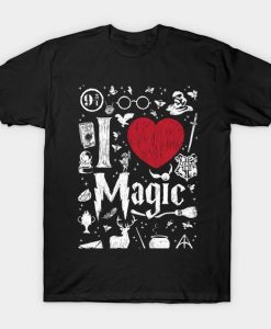 I love Magic harrypotter T-Shirt FD8N
