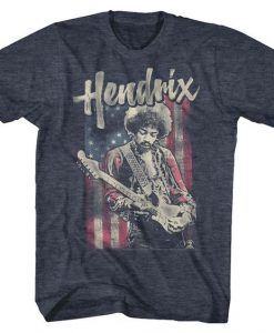 Jimi Hendrix Flag T-Shirt FR8N