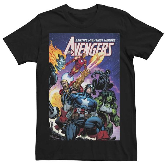 Men's Marvel Avengers Graphic T-shirt ER6N