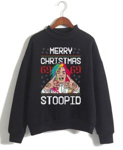 Merry Christmas Stoopid Sweatshirt ER15N