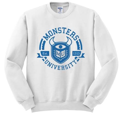 Monster University sweatshirt N26AI