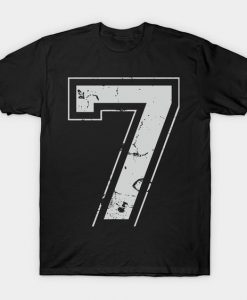 Number 7 T Shirt SR6N