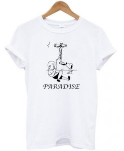 Paradise Snoopy And Charlie Tshirt EL13N