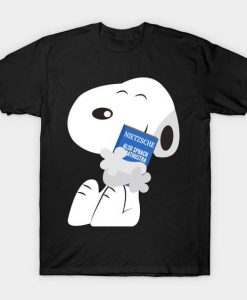 Philosophical Dog Snoopy T Shirt SR6N