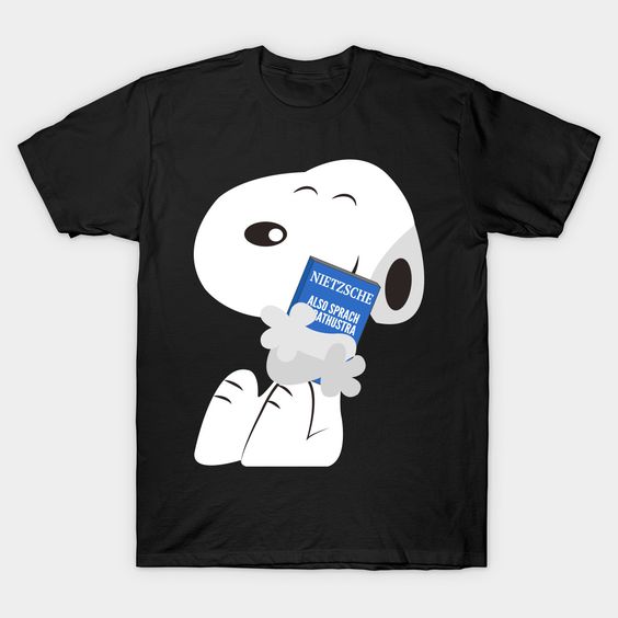 Philosophical Dog Snoopy T Shirt SR6N