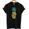 Pineapple Font T shirt SR15N