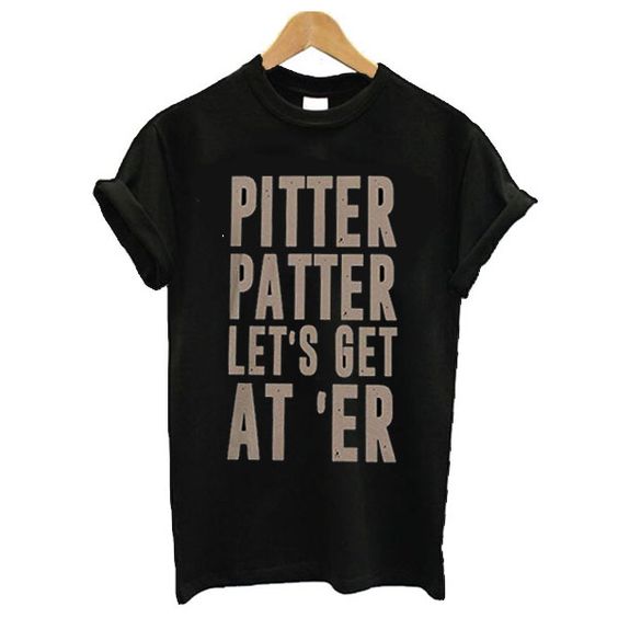 Pitter Patter Letter T-Shirt VL11N