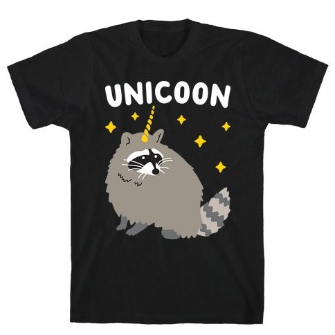 Raccoon Unicorn T-Shirt AZ4N