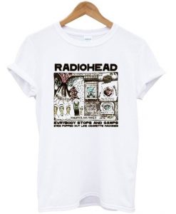 Radiohead Colored T-Shirt EL13N