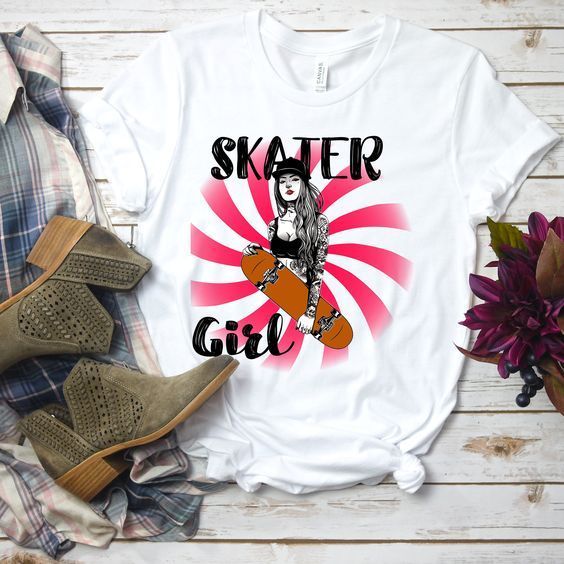 Skater Girl T-Shirt VL11N