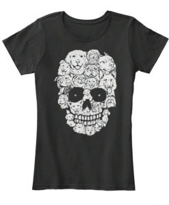 Skull Dogs T Shirt SR15N