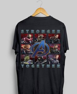 Stronger Together Marvel T- shirt ER6N