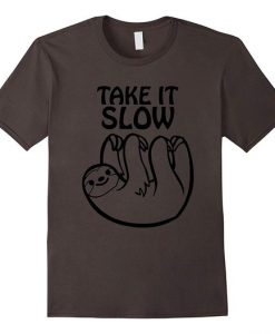 Take It Slow Animal T-Shirt AZ4N