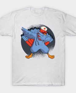 Turkey nurse dabbing T Shirt SR6N