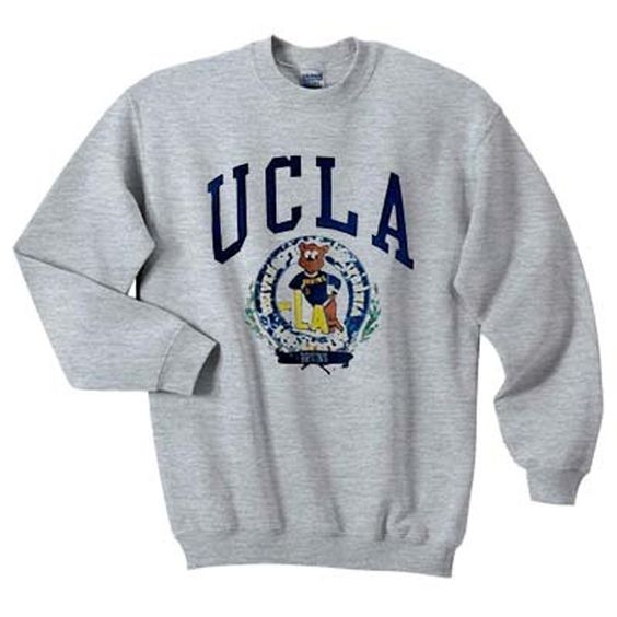 UCLA bruins bear sweatshirt N22AY