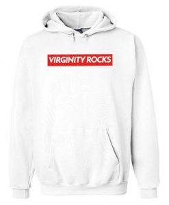 Virginity Rocks Logo Hoodie AI15N