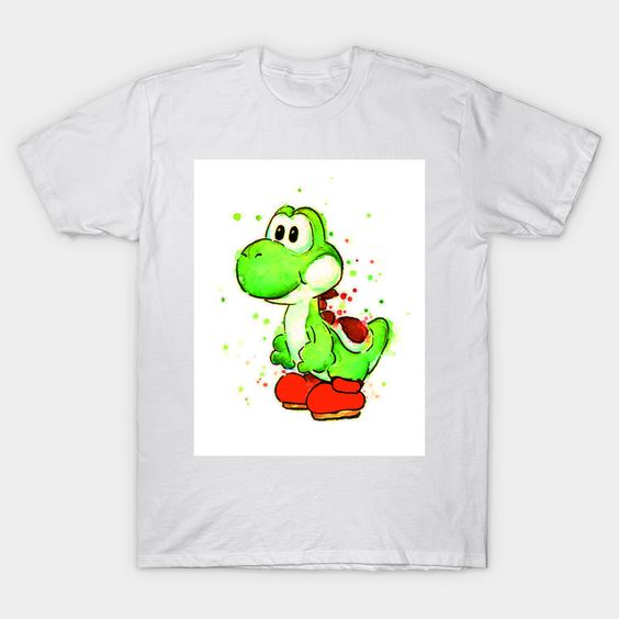 Yoshi Water Color Art T-shirt N12FD