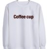 coffee cup sweatshirt N21NR