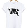loded diper t-shirt AI19N