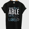 see the able T-shirt AI19N