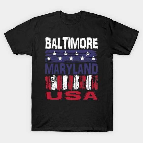 Baltimore USA T Shirt SR5D