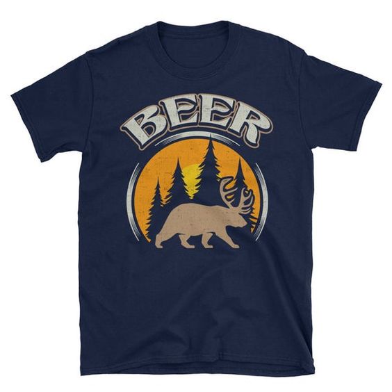 Beer Deer T Shirt SR5D