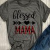Blessed Mama T Shirt SR5D