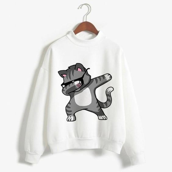 Cat Dabbing Sweatshirt AZ2D