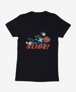 Cat Slide Baseball T Shirt SR5D