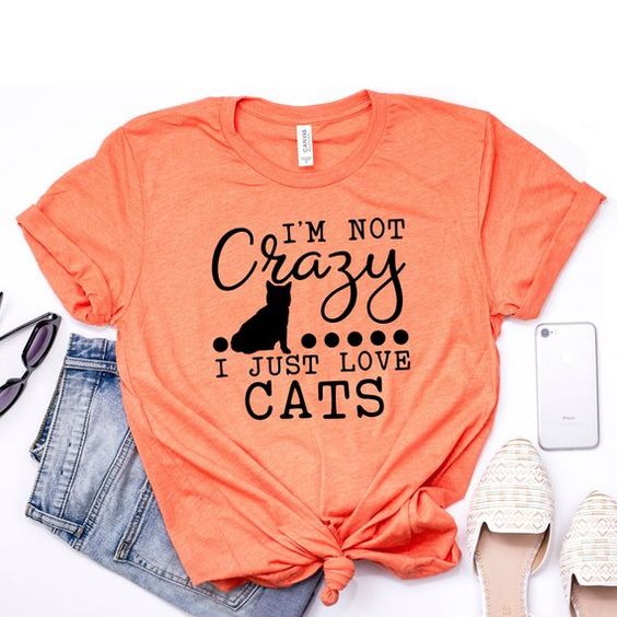 Crazy Cat Lady T-shirt D4ER