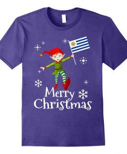 Elf Merry Christmas T -Shirt D7AZ