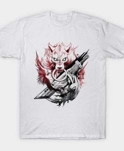 Fantasy Wolf T Shirt SR23D