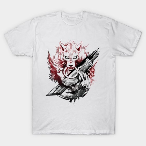 Fantasy Wolf T Shirt SR23D