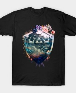 Floral Shield T Shirt SR23D