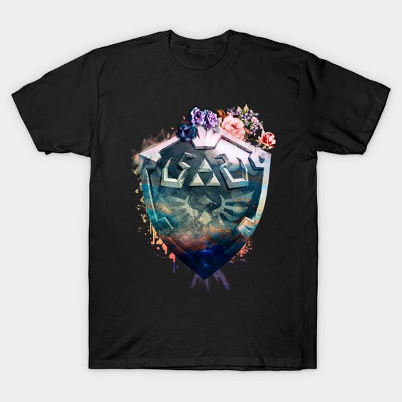 Floral Shield T Shirt SR23D