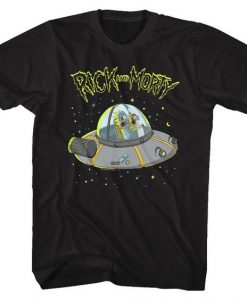 Galaxy Space Rick Morty T Shirt SR23D