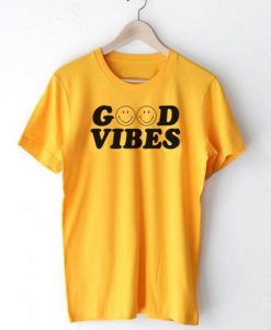 Good Vibes Smiley T-shirt SR5D