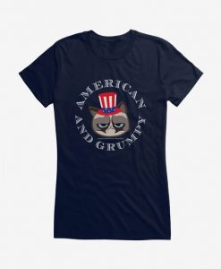 Grumpy Cat American T Shirt SR5D