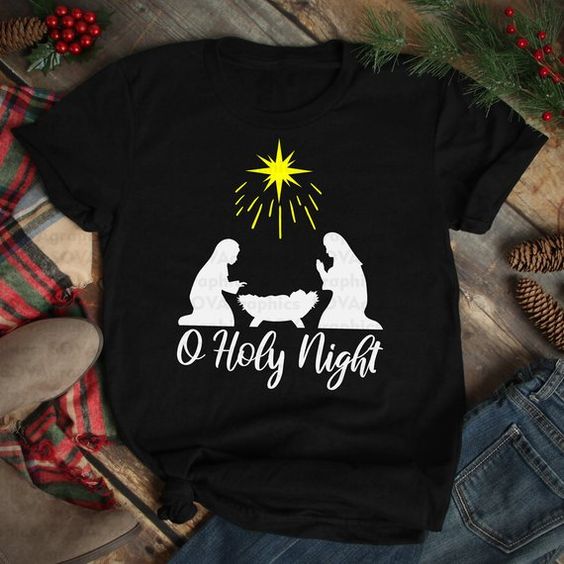 Holy Night T Shirt SR23D