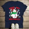 Kiss My Snowballs Christmas T-Shirt FD21D
